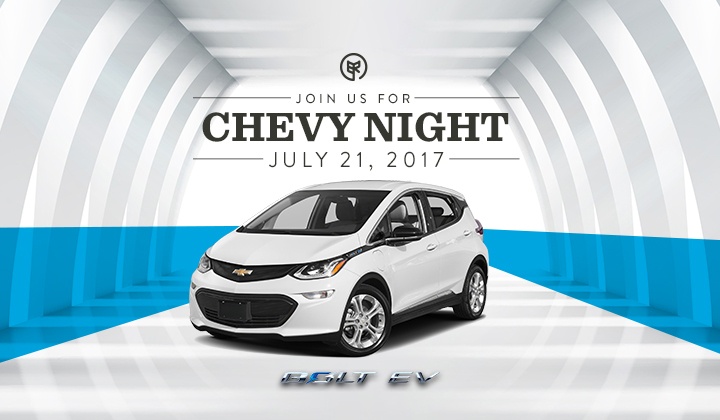 Join Us for Chevy Night: The Florida Debut of the Chevrolet Bolt